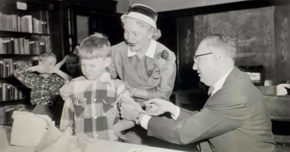 polio vaccine 1954